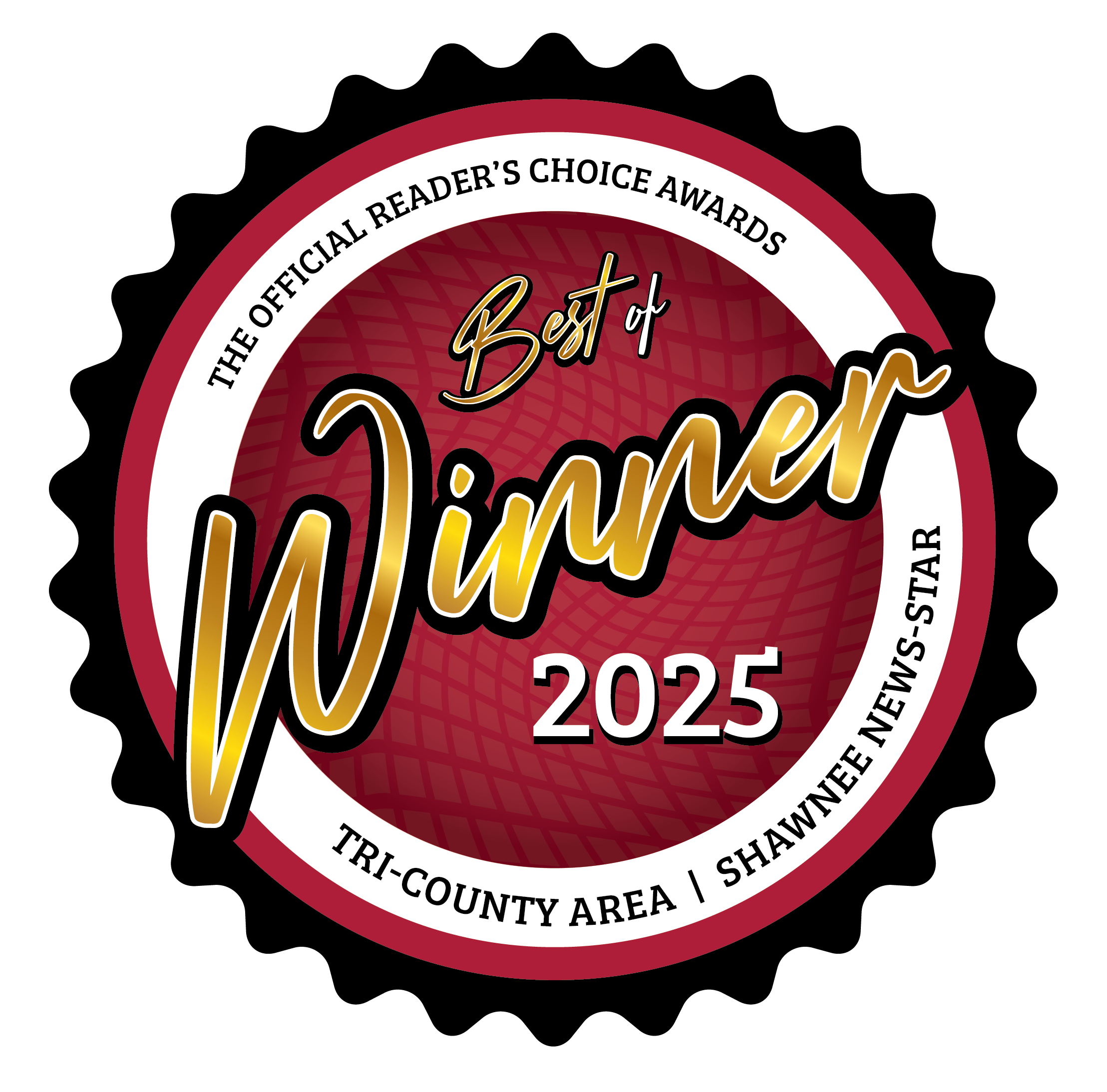 Best of the Best winner seal for Tri-county Area